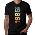 Womens Retro Vintage June 1985 Year 1985 Vintage 1985 Since 1985 Comfortable T-Shirt