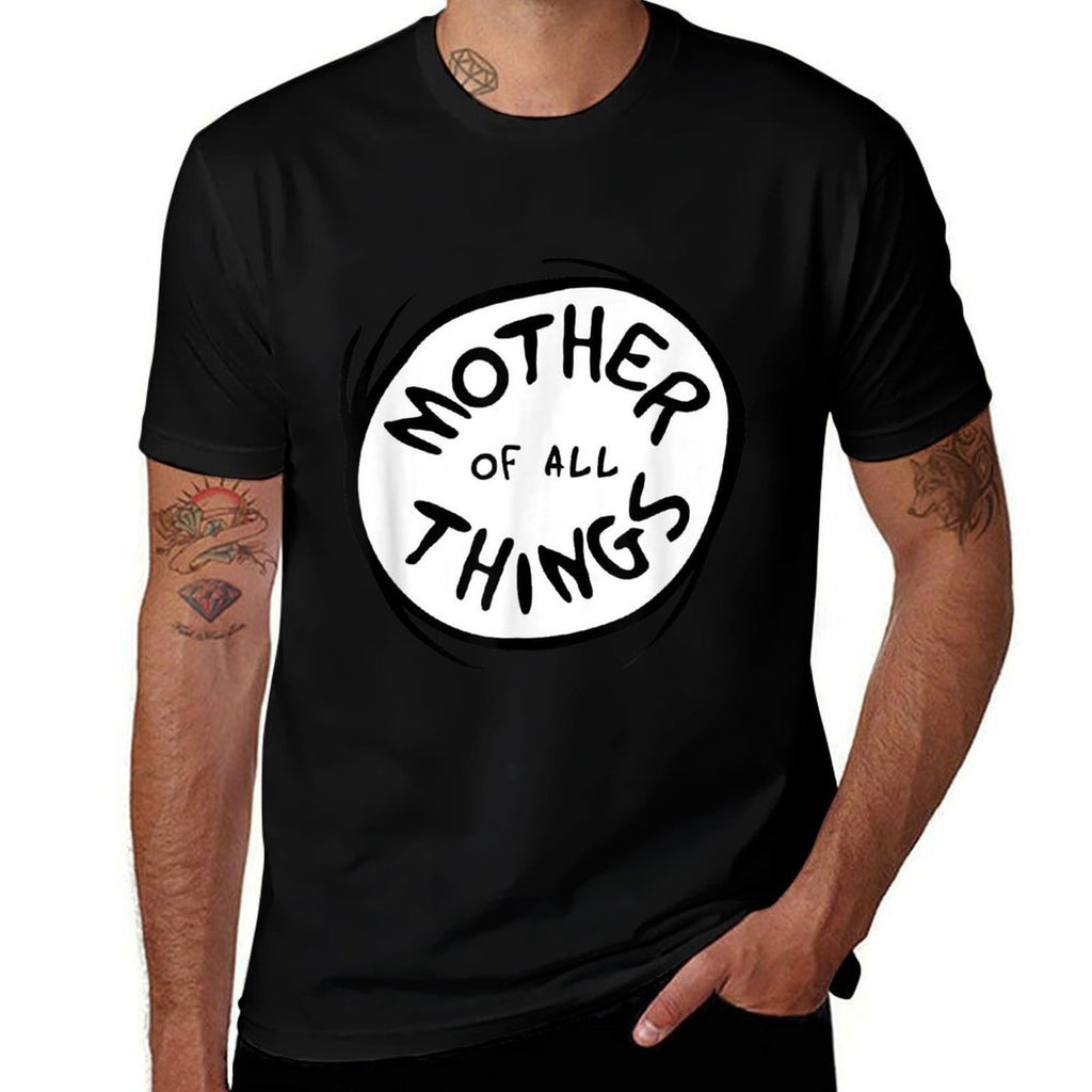 Dr. Seuss Mother of All Things Emblem RED  Breathable T-Shirt