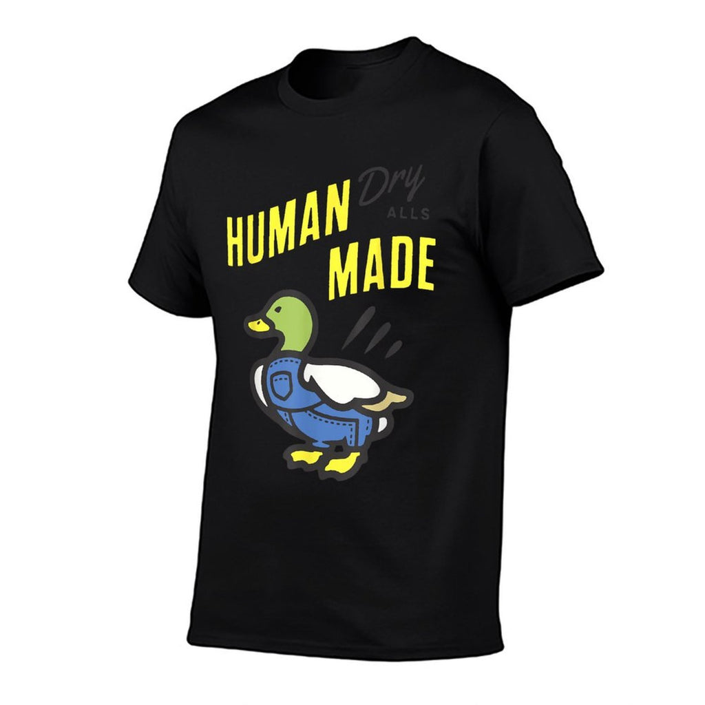 Duck Human Dry Alls Made  Tagless Design T-Shirt