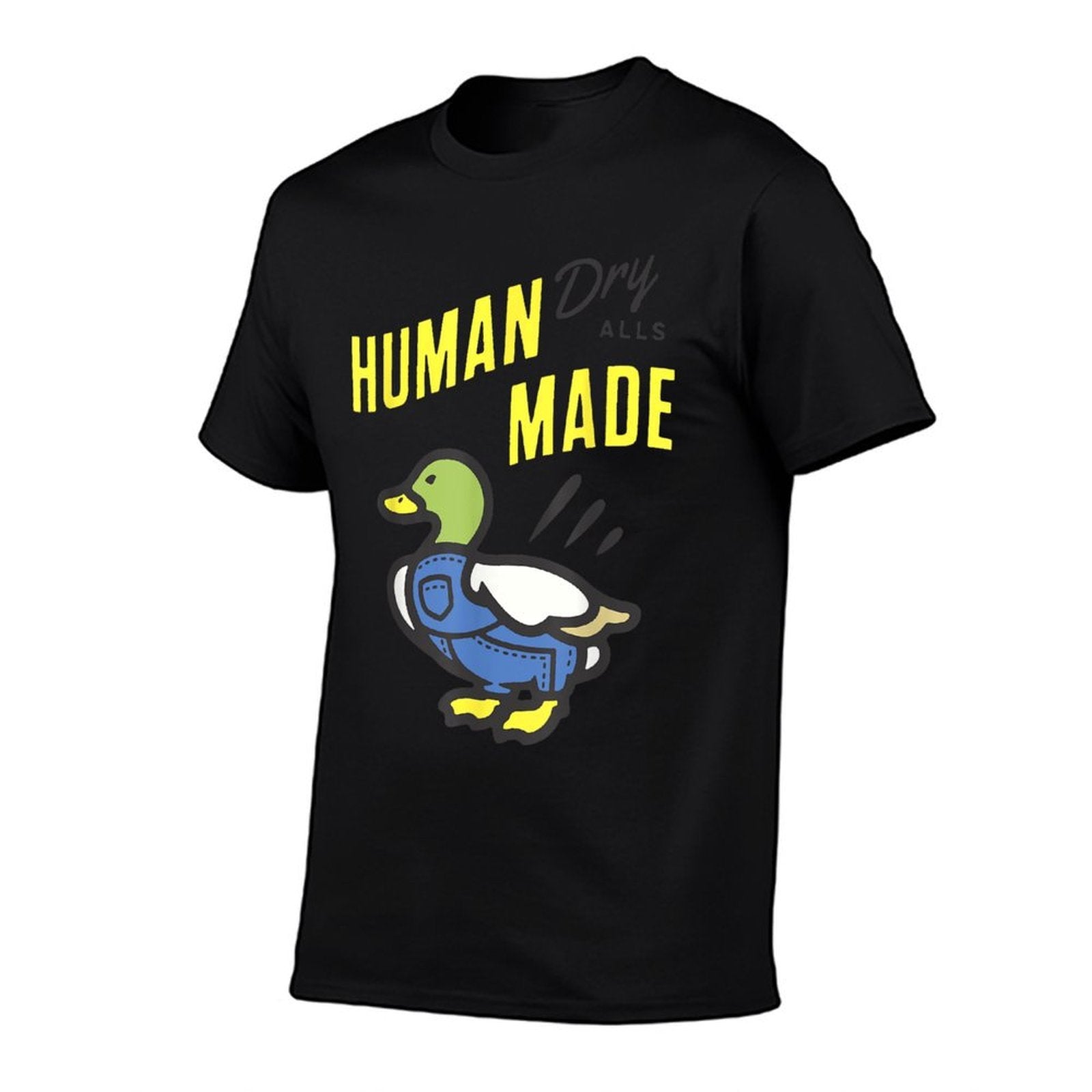 Duck Human Dry Alls Made  Tagless Design T-Shirt