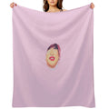 Joella Face Eco-conscious Throw Blanket