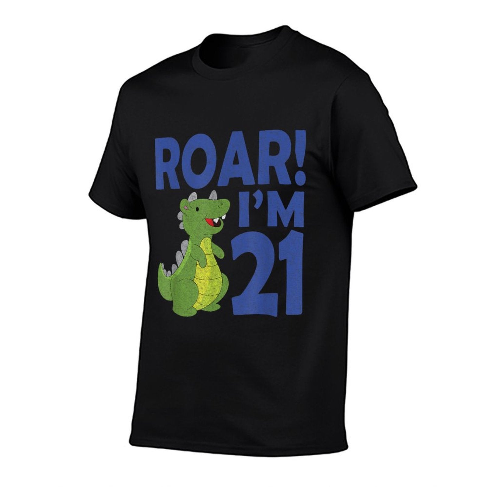 Funny Distressed 21st Birthday Gag Gift for Adult  Easy-care T-Shirt