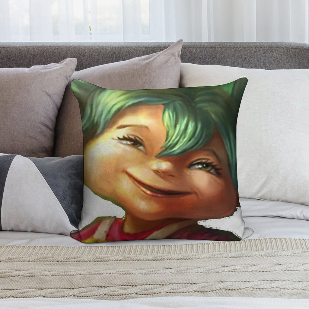 Old Lollipoppy Soft Bedroom Essential Throw Pillow