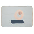 Abstract Shapes II  Rapid-Drying Bath Mat