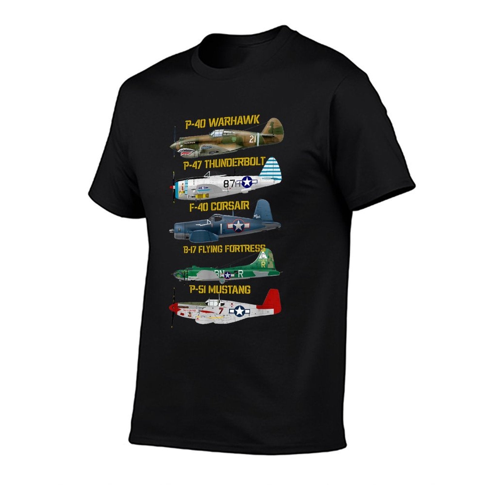 WW2 Planes Warbirds Warplanes  Durable T-Shirt