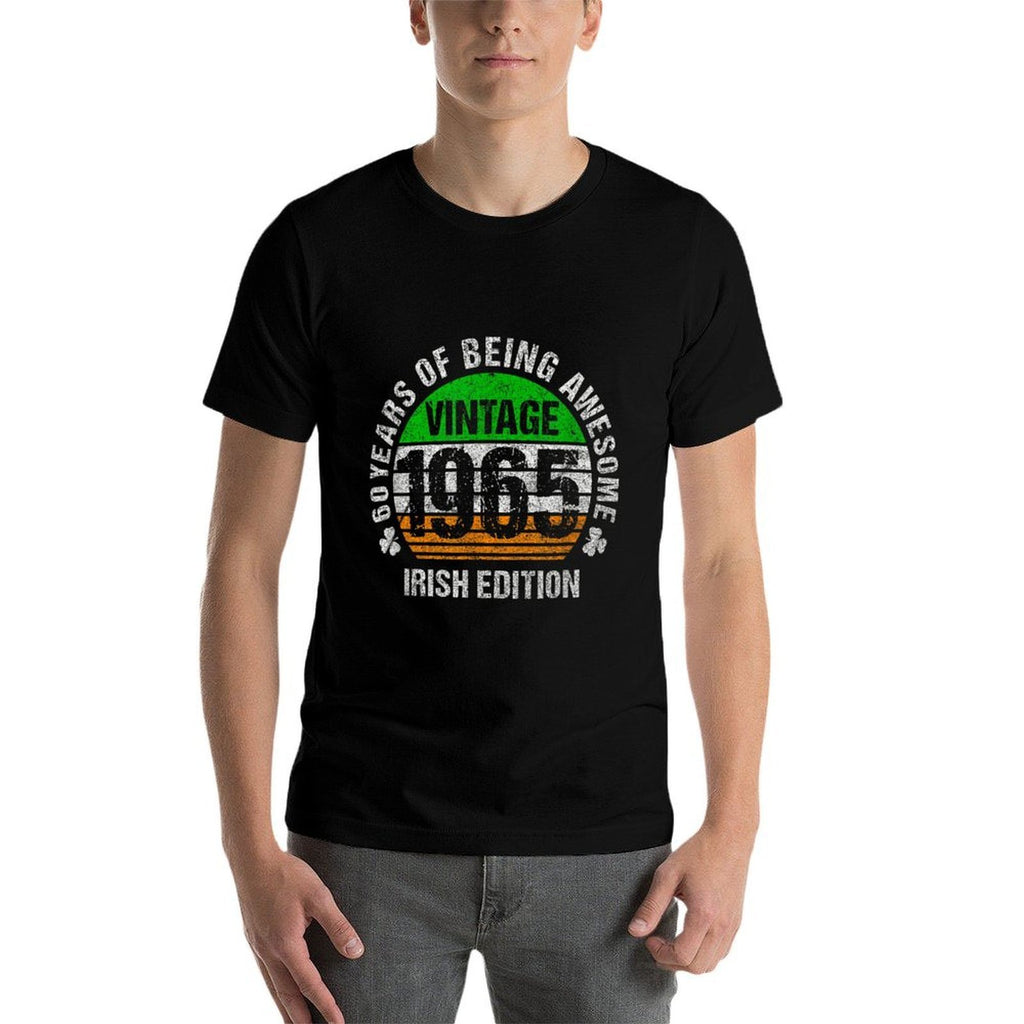 Irish American 60th Birthday Vintage 1965 Irish Edition  Affordable Price T-Shirt