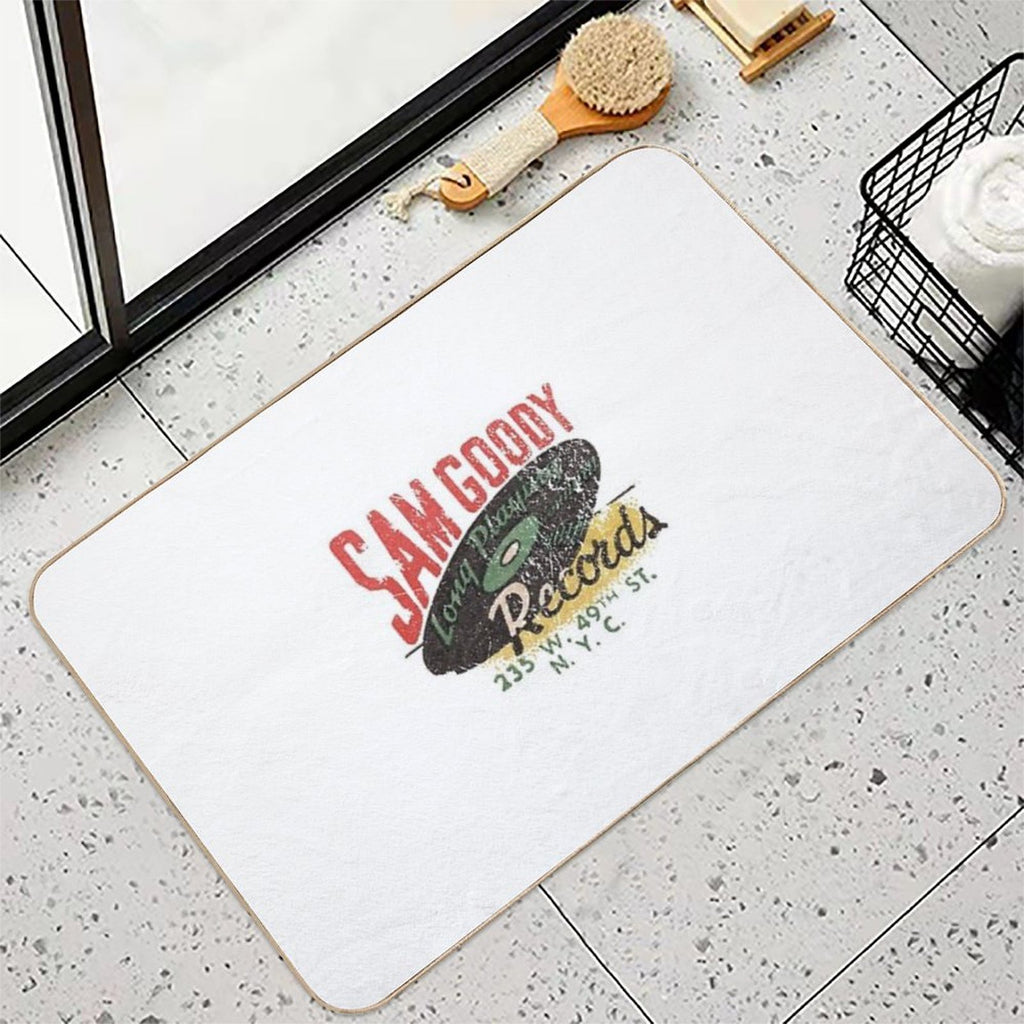 Sam Goody Records  Stain-Proof Bath Mat