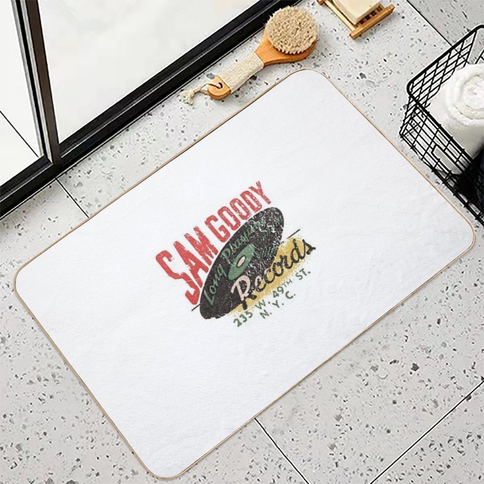 Sam Goody Records  Stain-Proof Bath Mat