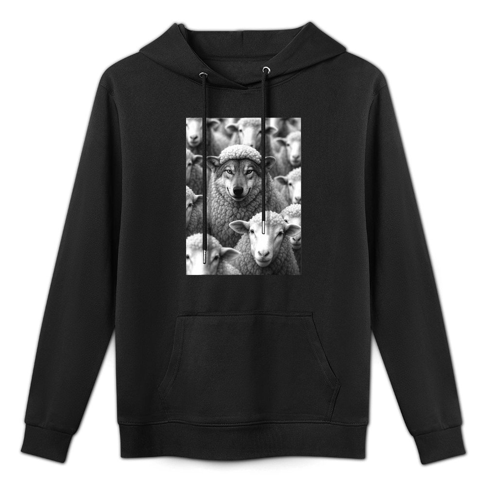 Wolf in Sheeps Fur Durable Construction Hoodie