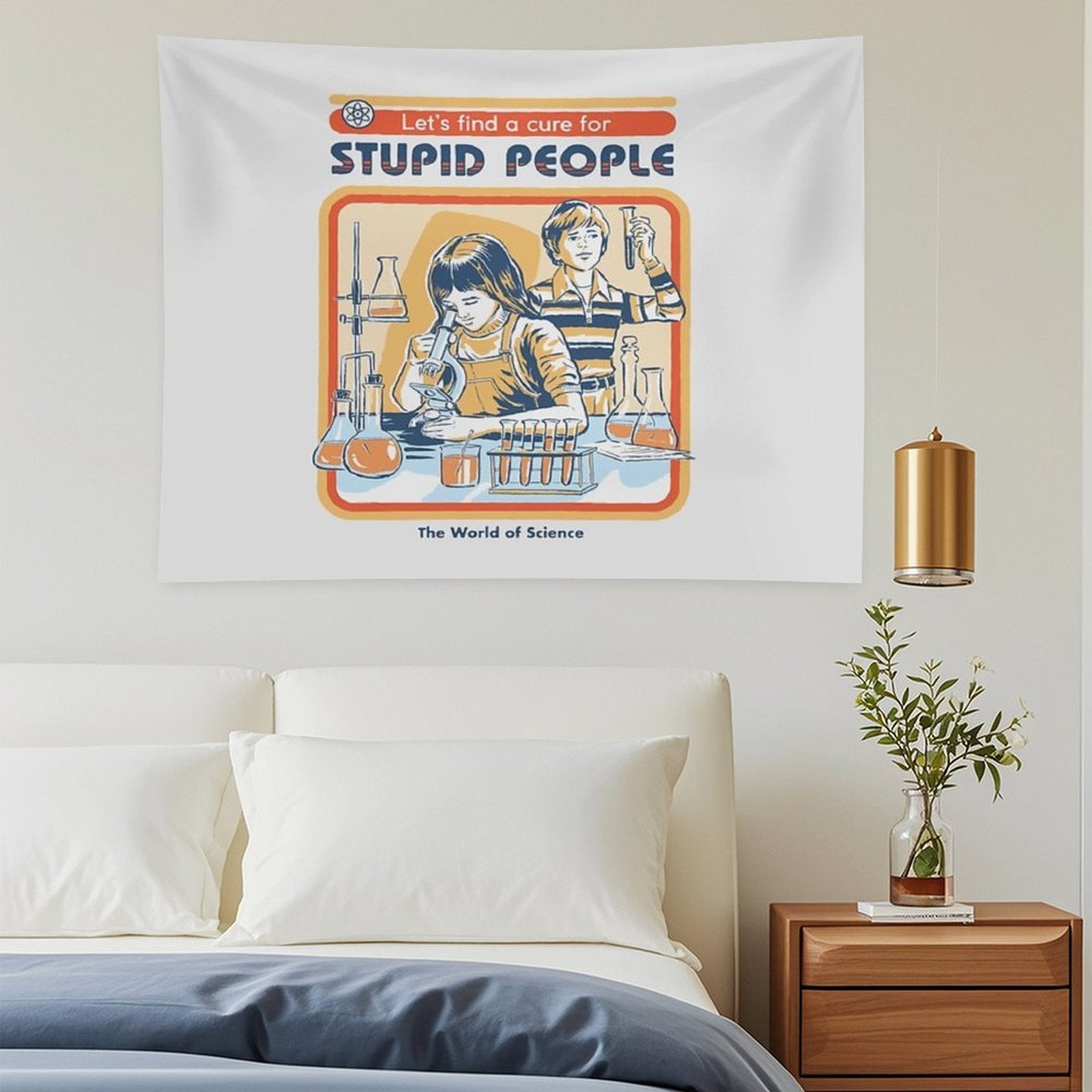 A Cure For Stupid People Tapestry