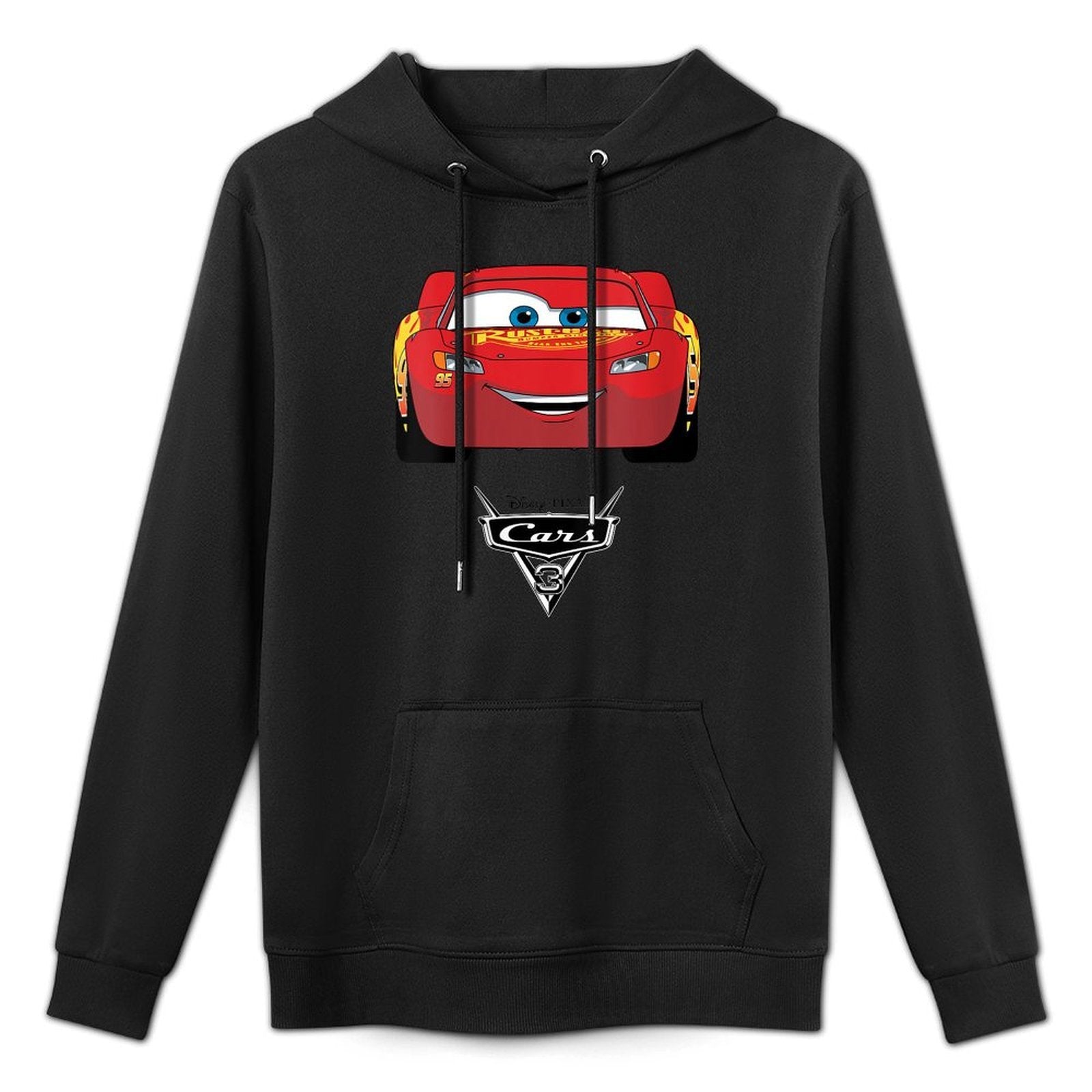 Womens Cars - Lightning McQueen Versatile Streetwear Hoodie
