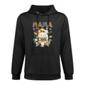 Mama Of The Wild One 1St Birthday Safari Jungle Animal Shrink-Resistant Hoodie
