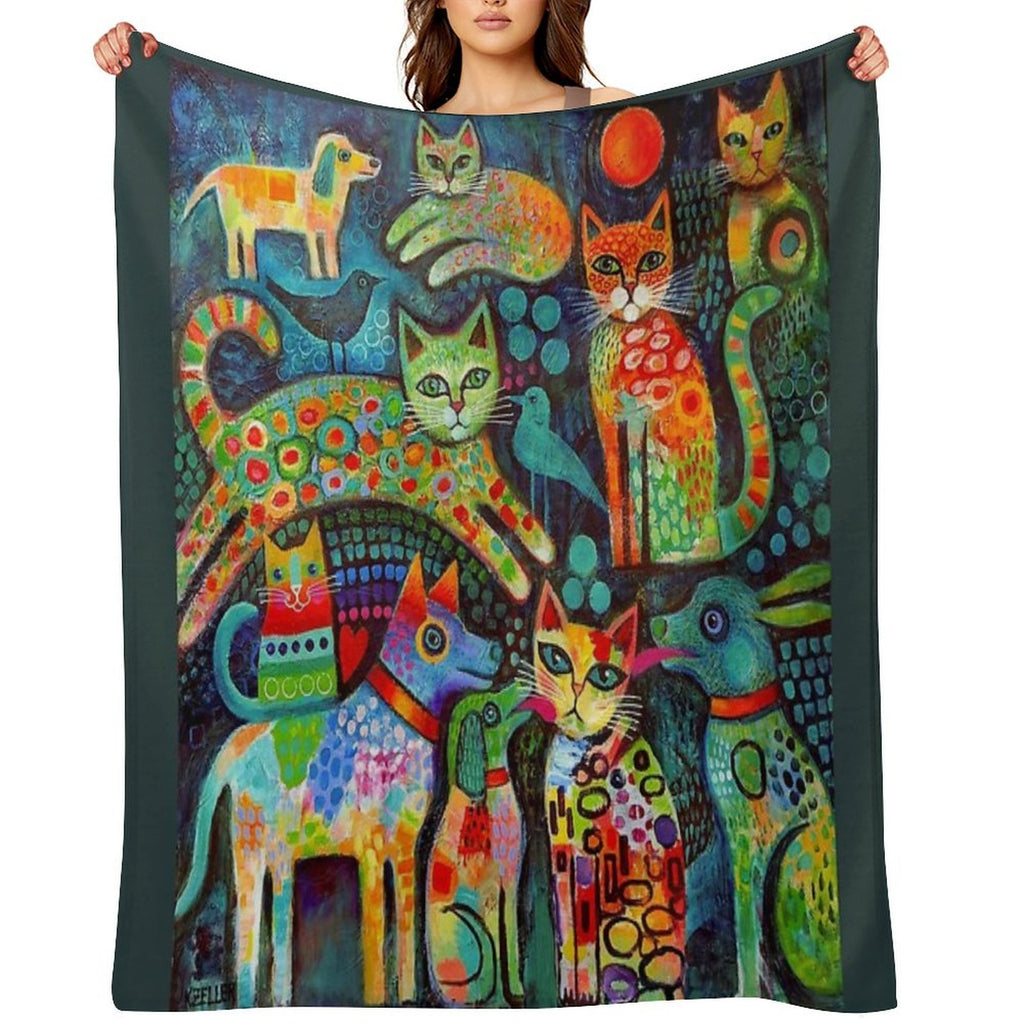Family And Friends Premium Throw Blanket