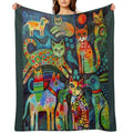 Family And Friends Premium Throw Blanket