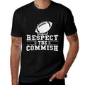 Respect The Commish - Fantasy Football Game Day Gift  Vintage-inspired T-Shirt