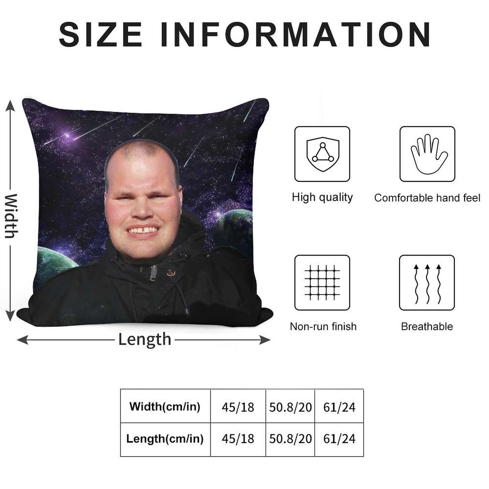 Frankie MacDonald Soft Home Decor Throw Pillow