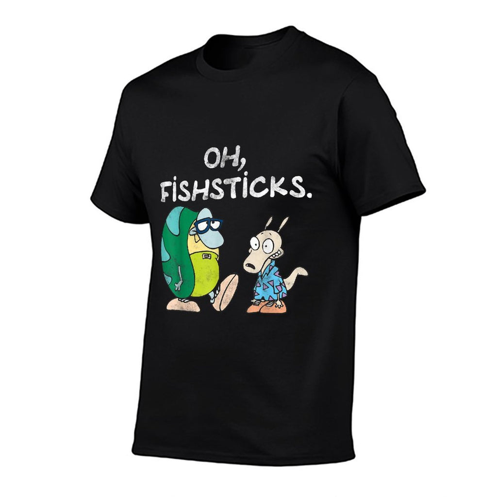 Rockos Modern Life Filburt And Rocko Oh Fishticks  Quick-drying T-Shirt