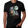Three Opposum Moon With 3 Possums And Dead Moon Costume  Tagless Design T-Shirt