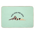 Poo-poo-pee-doo  Dirt-Trapping Bath Mat