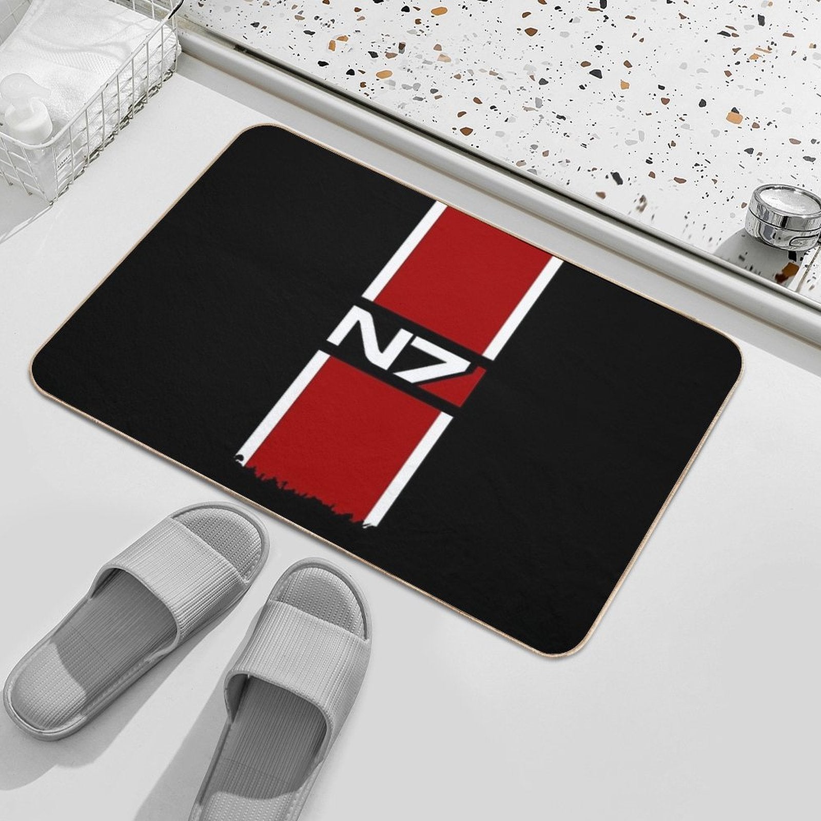 N7  Easy To Clean Bath Mat