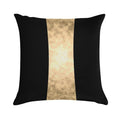 Elegant Gold And Black Design Soft Home Decor Throw Pillow