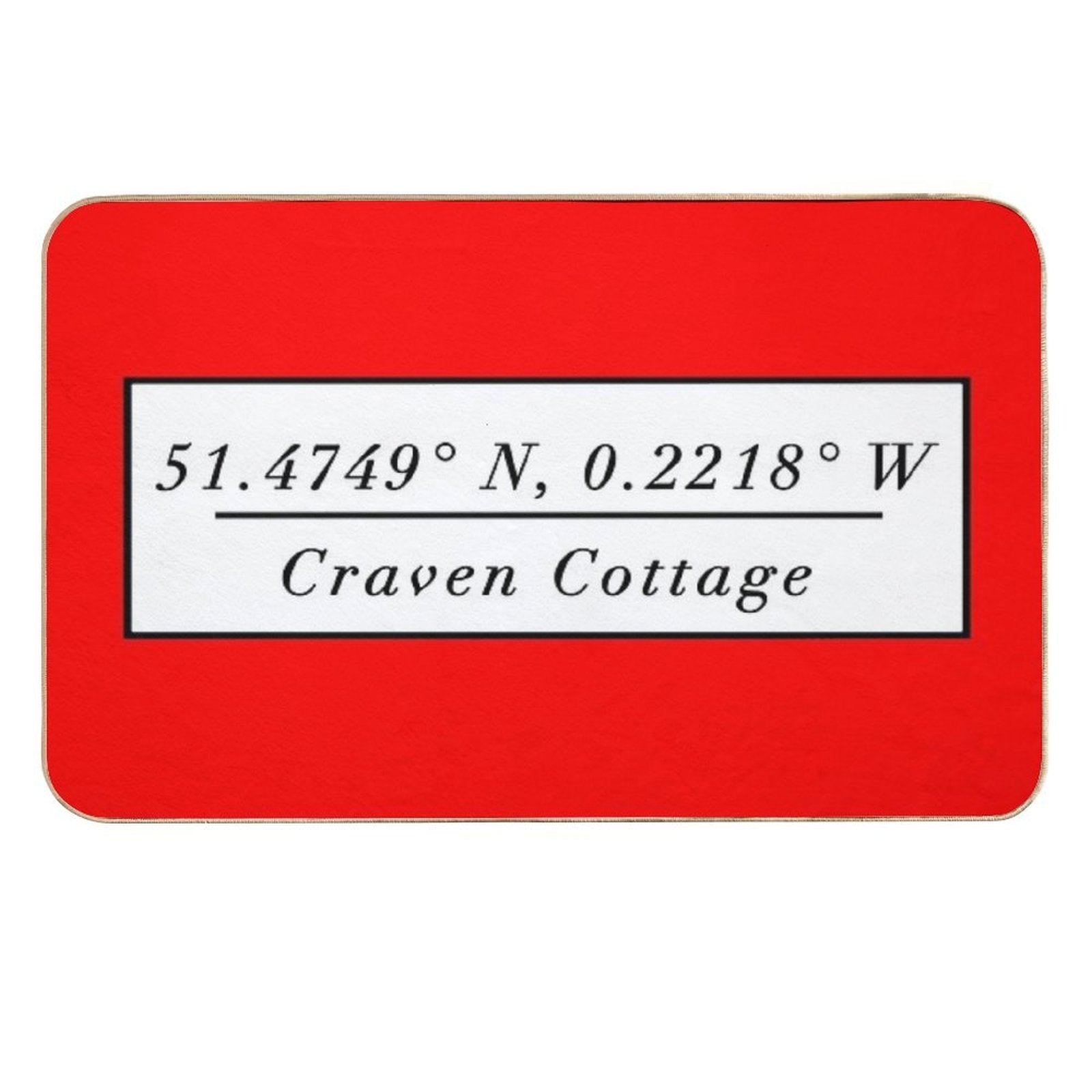 Craven Cottage  Dirt-Trapping Bath Mat
