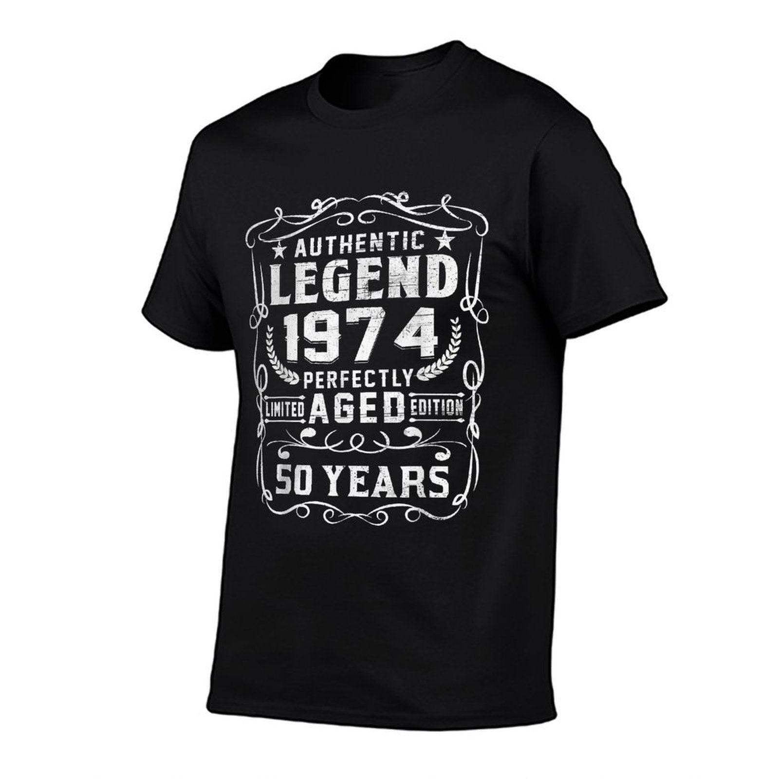 Authentic Legend 1974 Perfectly Aged 50th Birthday  Quick-drying T-Shirt