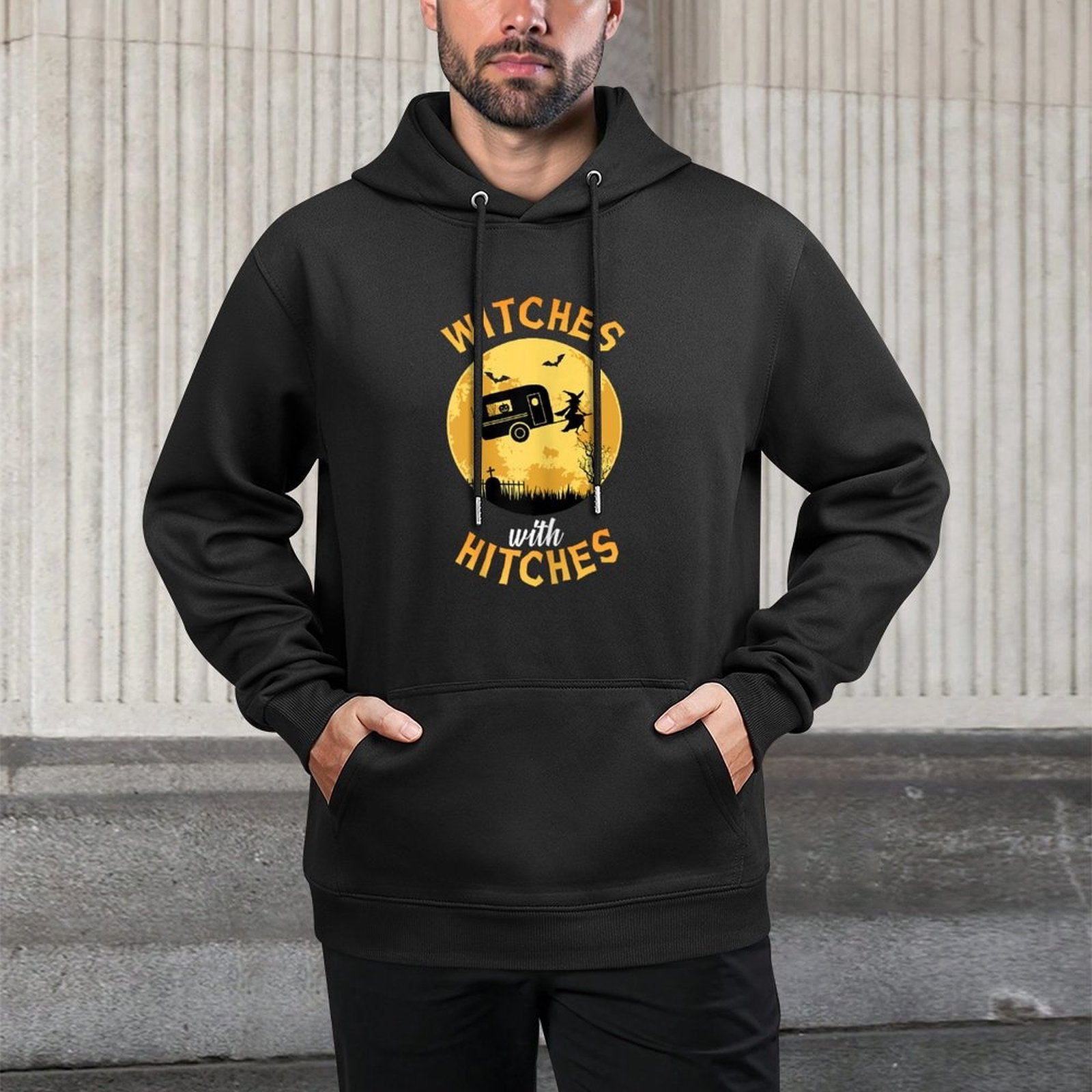 Witches With Hitches T RV Camping Costume Idea Nature Layering Staple Hoodie