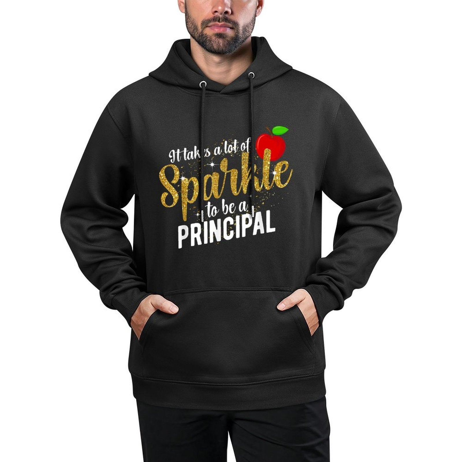 To Be A School Principal Appreciation Principal Breathable Fabric Hoodie