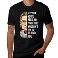 RBG If Your Voice Held No Power They Wouldnt Try To Silence  Odor-resistant T-Shirt