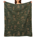 Hind Girls Anti-pilling Throw Blanket
