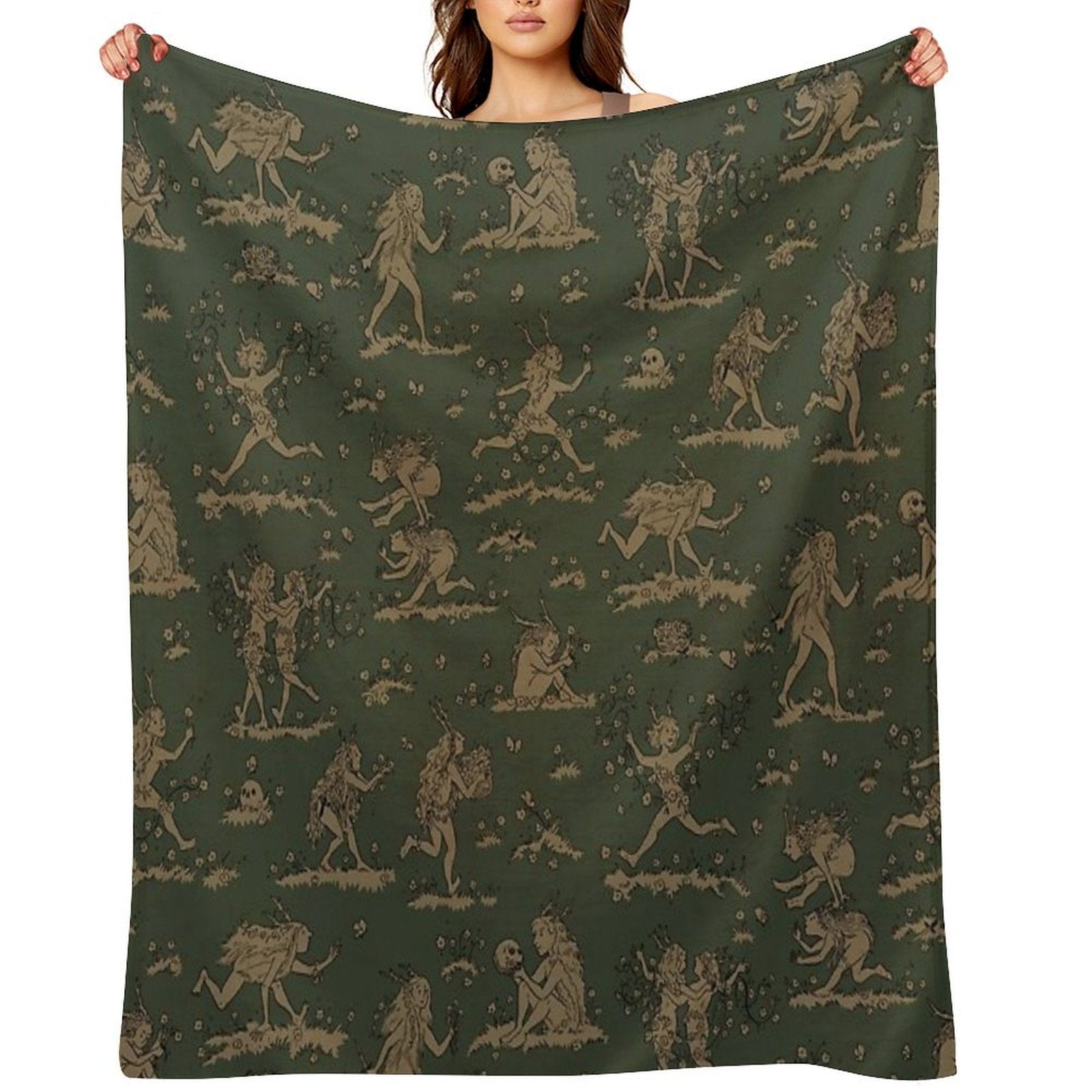 Hind Girls Anti-pilling Throw Blanket