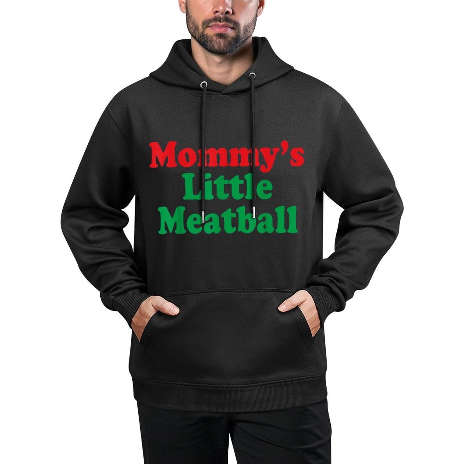 Mommys Little Meatball Italian Shape Retention Hoodie