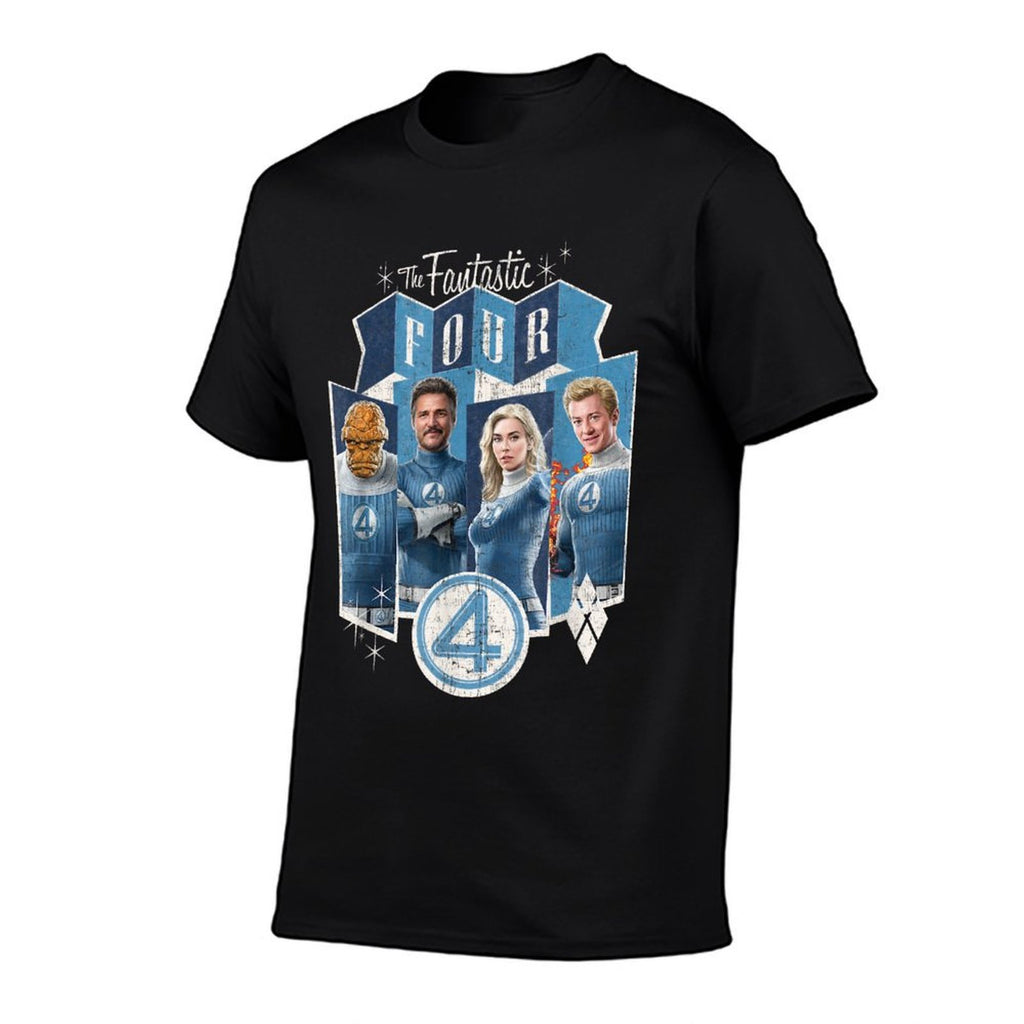 Marvel The Fantastic Four First Steps Vintage Style Team  Versatile T-Shirt