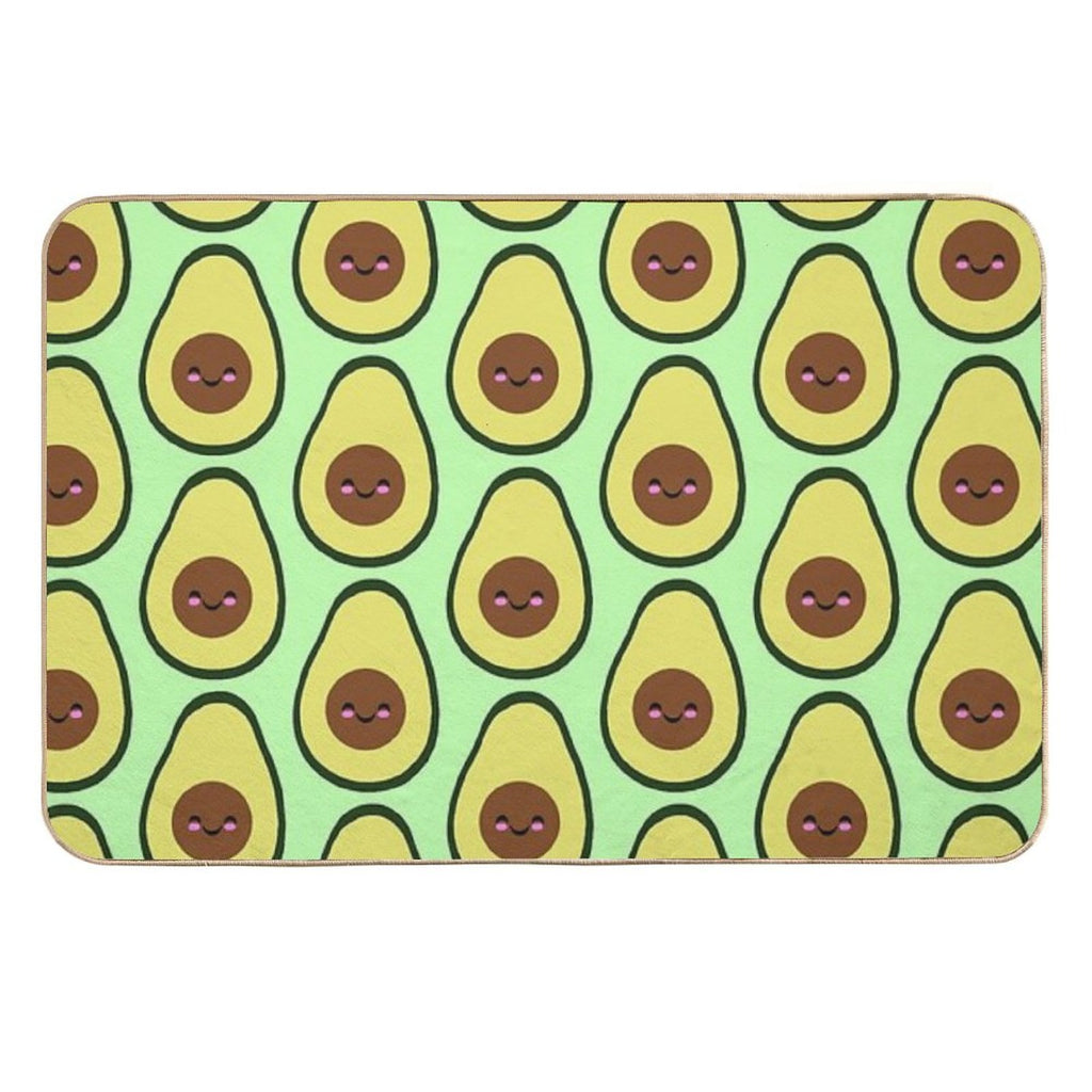 Blushing Avacado  Easy Maintenance Bath Mat