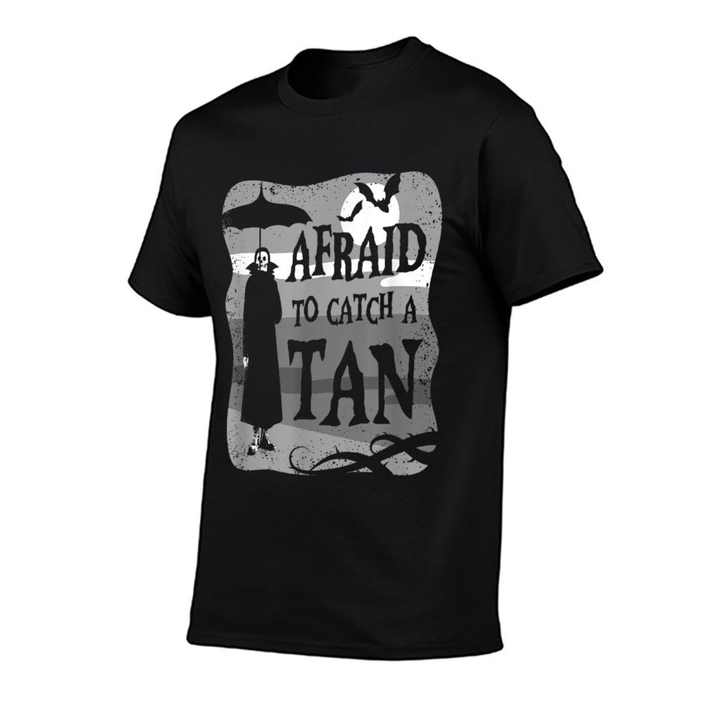 Summer Goth Afraid To Catch A Tan At The Beach  Vintage-inspired T-Shirt