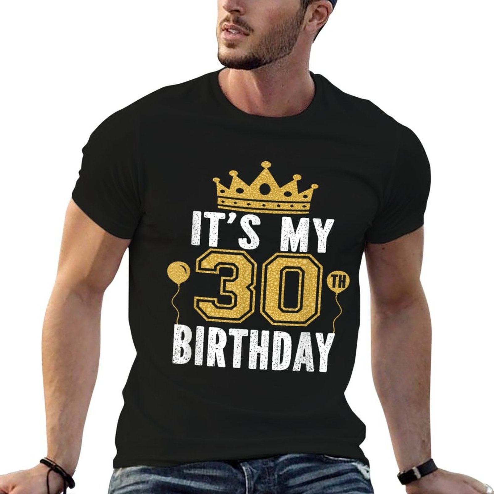 It's My 30th Birthday Gift For 30 Years Old Man And Woman  Slim-fit Cut T-Shirt