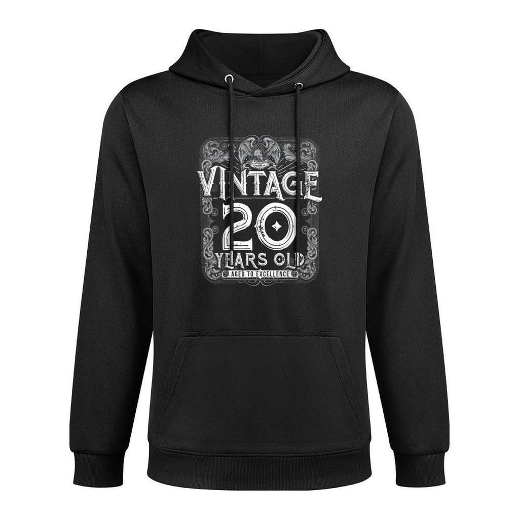 20th Birthday Shrink-Resistant Hoodie