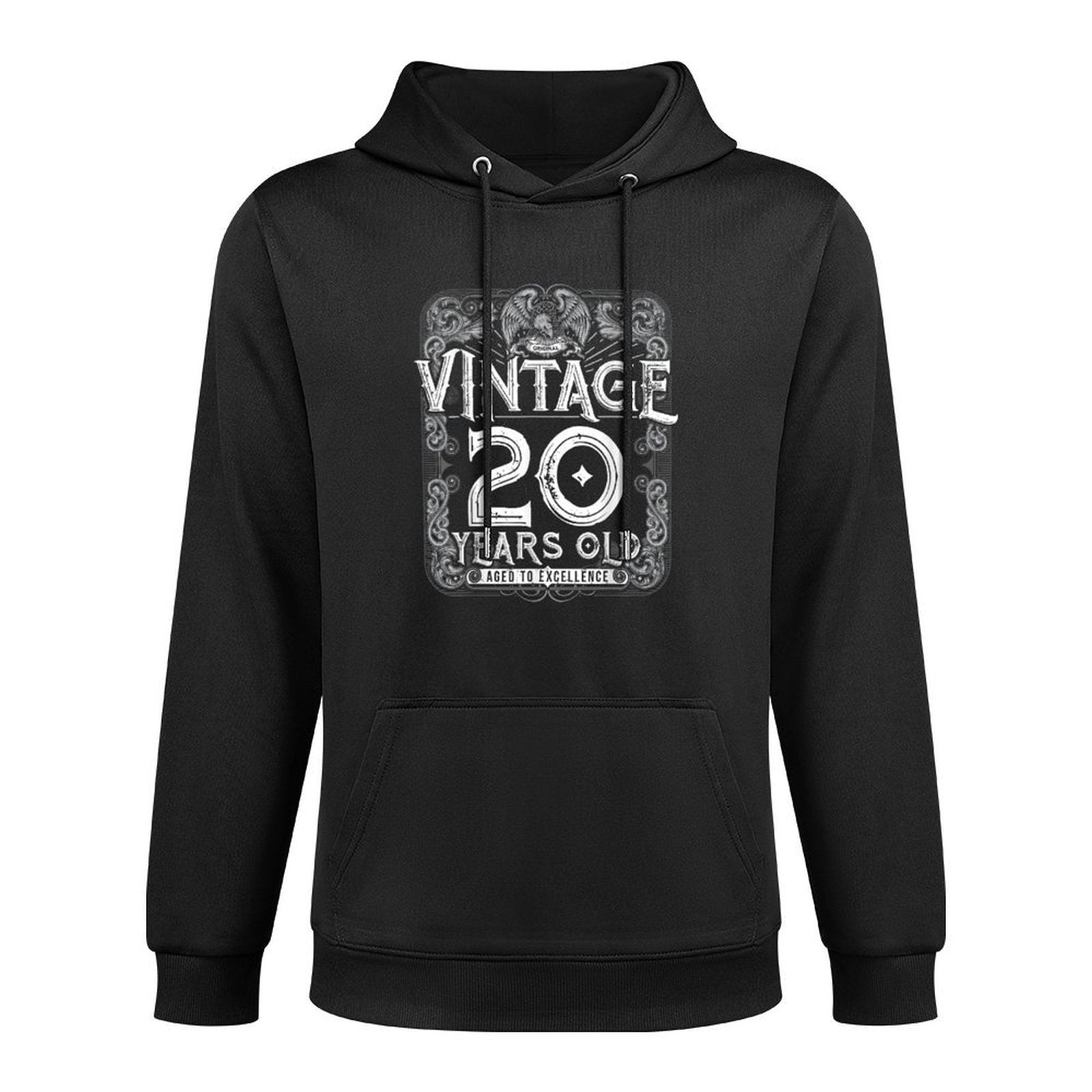 20th Birthday Shrink-Resistant Hoodie
