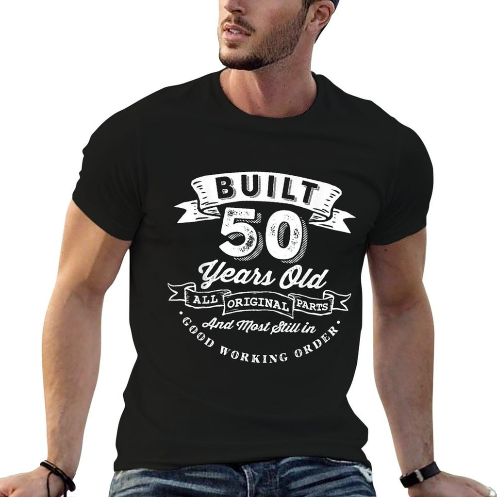 Built 50 Years Ago 50th Birthday  Lightweight T-Shirt