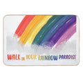 Rainbow Paradise  Pet-Safe Bath Mat