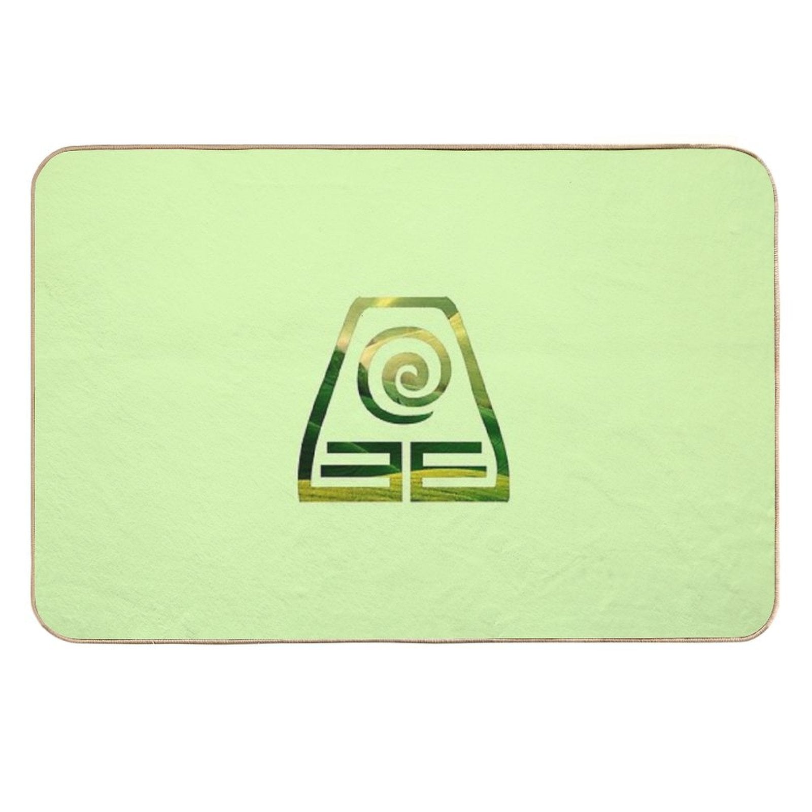 Earthbending Logo (Avatar The Last Airbender) Durable Bath Mat