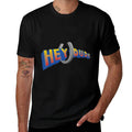 Nickelodeon Hey Dude TV Show Logo  Ribbed Collar T-Shirt