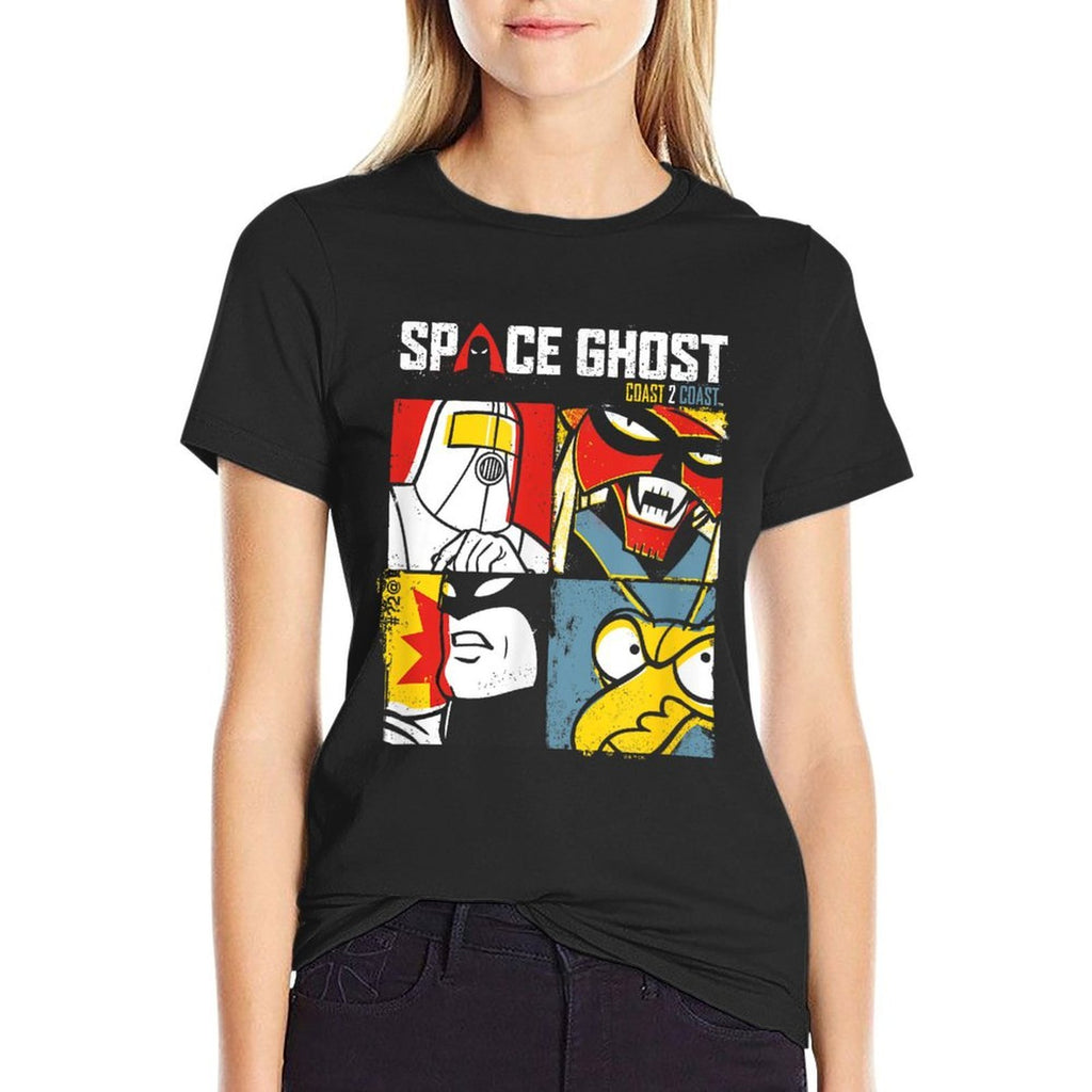 Space Ghost Coast to Coast Vintage Villains Faded Box Ups  Durable T-Shirt
