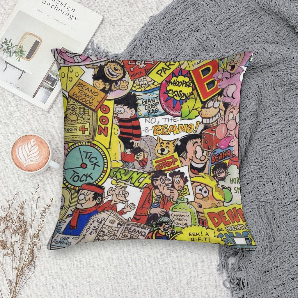 Beano Soft Skin-Friendly Throw Pillow