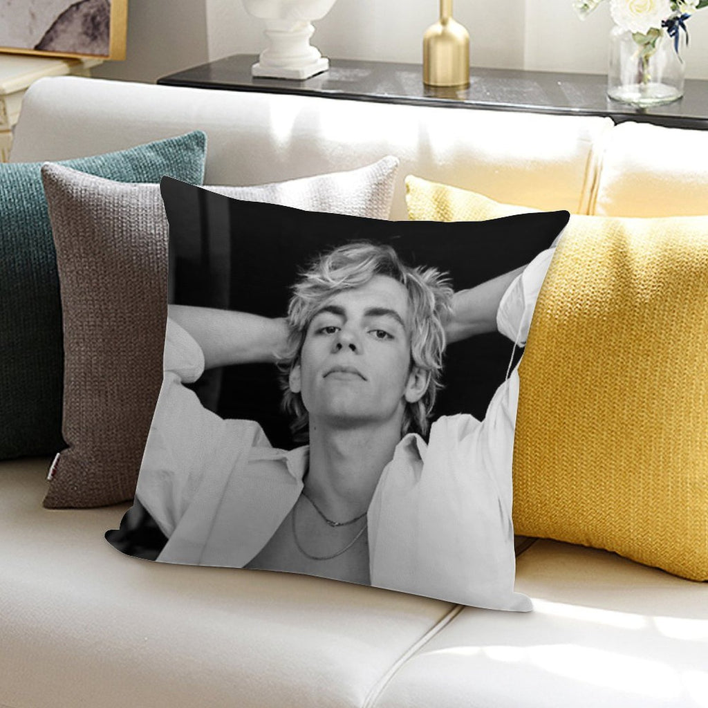 Ross Lynch Soft Decorative Cover Throw Pillow