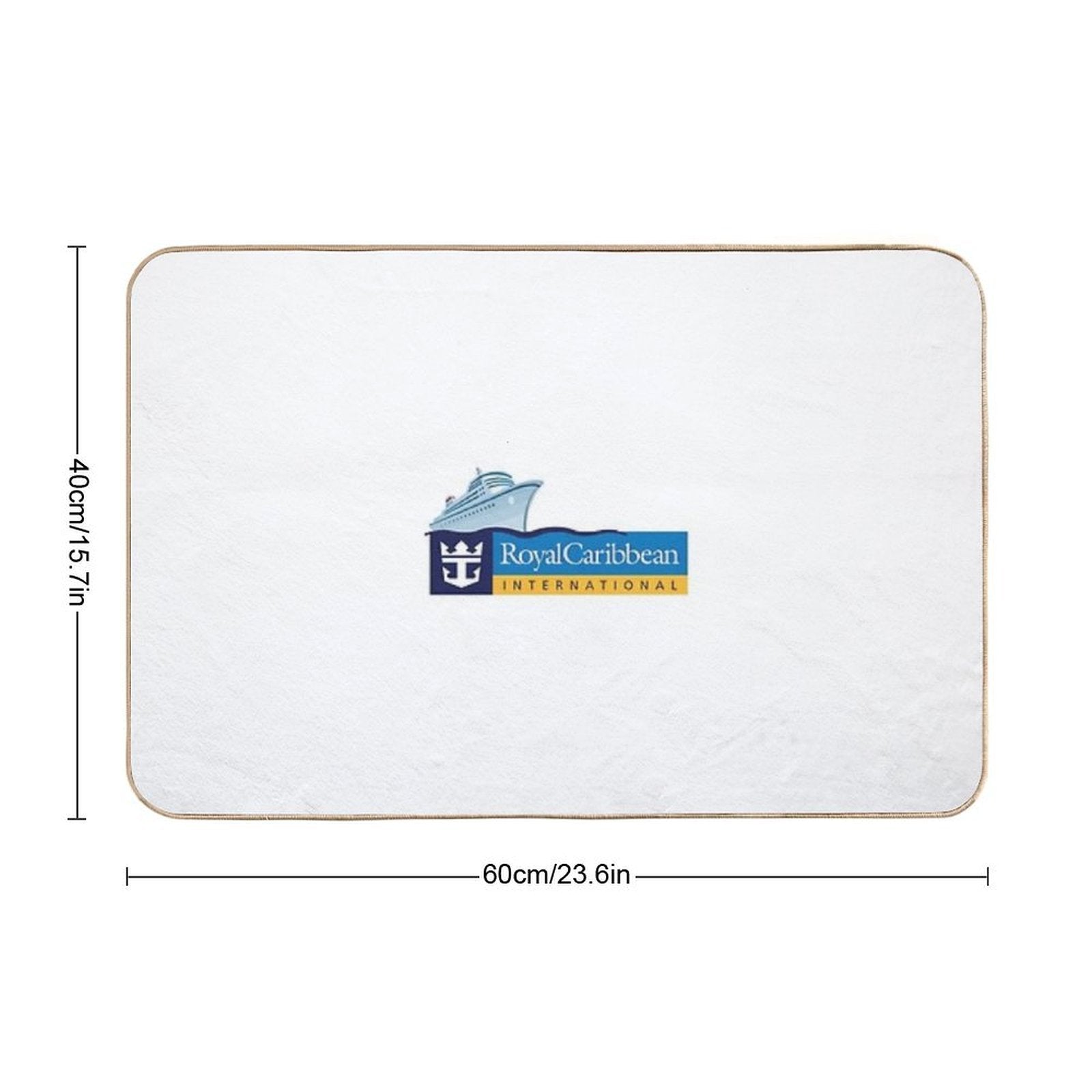 Royal Caribbean Cruise Ship Design  Toxin-Free Bath Mat