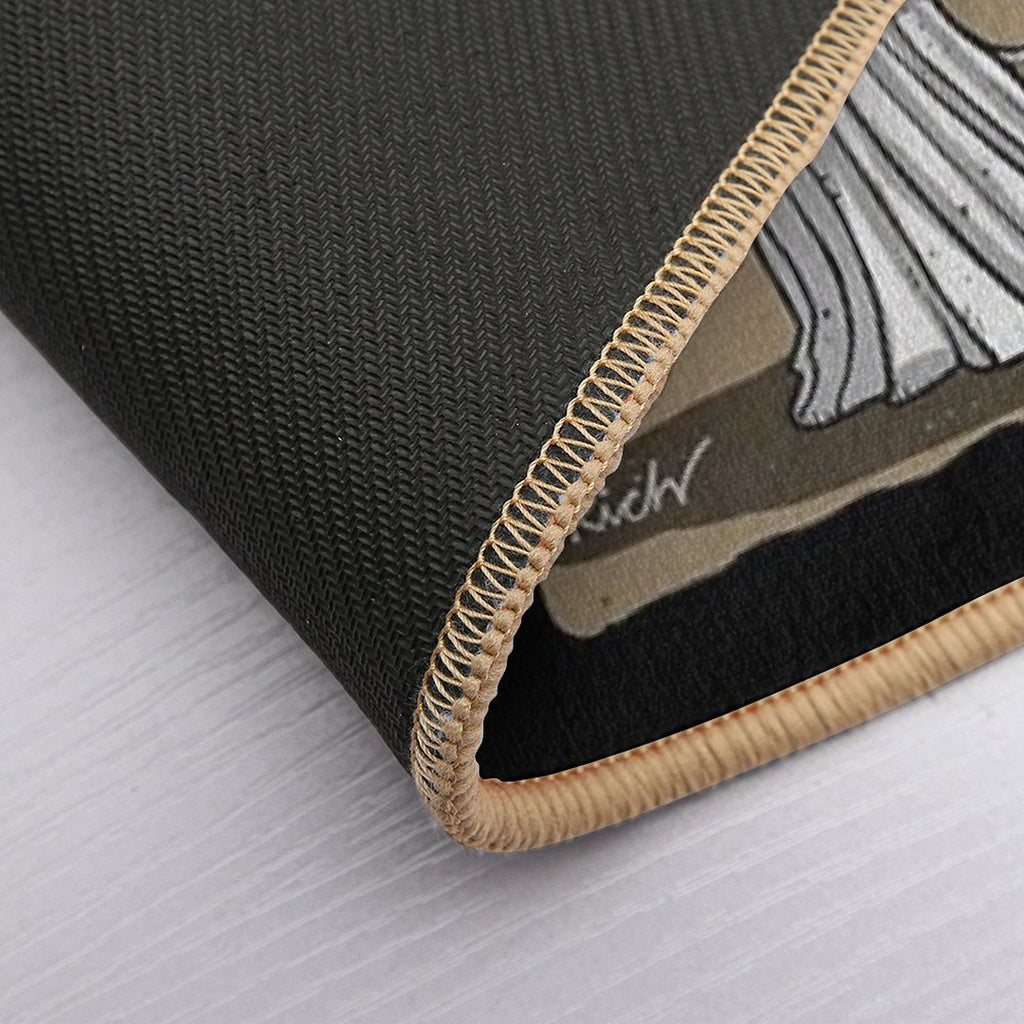The Weeping Greyngels  Repositionable Bath Mat
