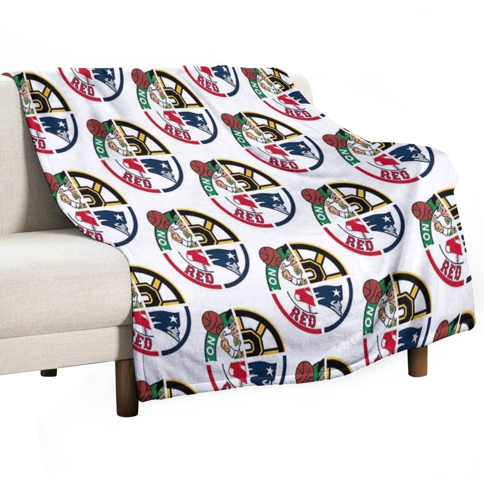 Bos.ton Sports Gift-ready Throw Blanket