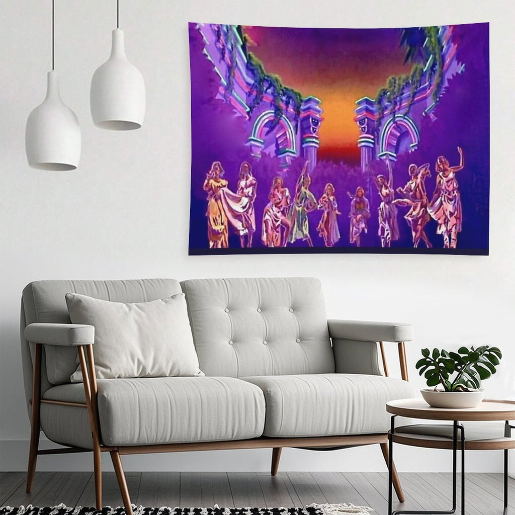 Xanadu - Olivia Newton-John - Mural  Designs by PopRetroDisco Tapestry